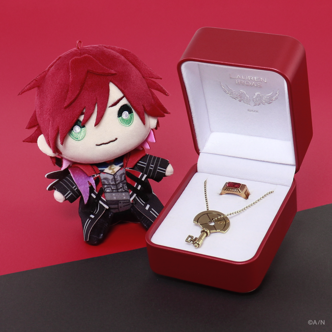 [預訂] Nijisanji 【Lauren Iroas Celebration Goods】リング＆ネックレスセット (戒指＆項鏈)