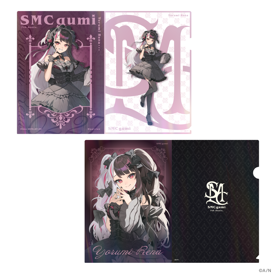 [Pre-order] Nijisanji 【SMC組 7th】Aurora Transparent Folder