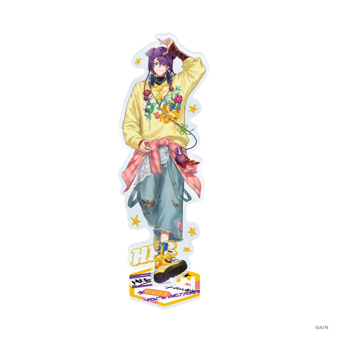 [Pre-order] Nijisanji 【VOLTACTION 2nd LIVE】箔押しアクリルスタンド (Acrylic Standee)
