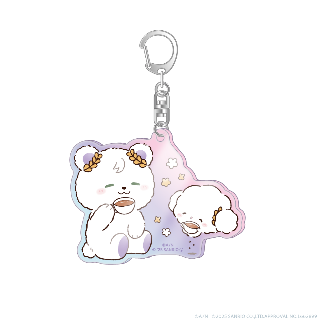 [Pre-order] Nijisanji 【3SKM×サンリオキャラクターズ】Aurora Acrylic Keychain