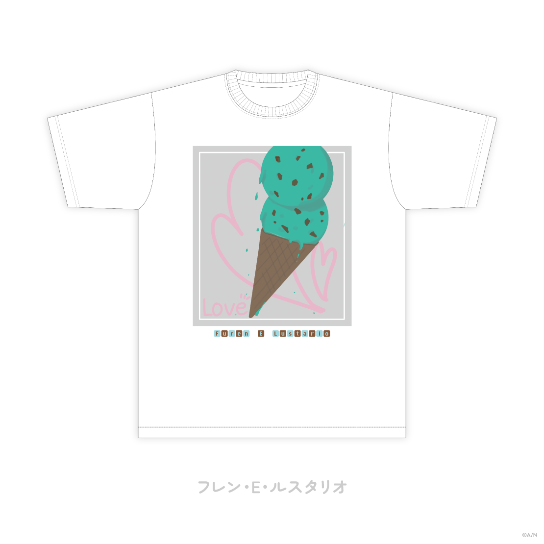 [Pre-order] Nijisanji 【Minty Mate】Hand-painted T-shirt