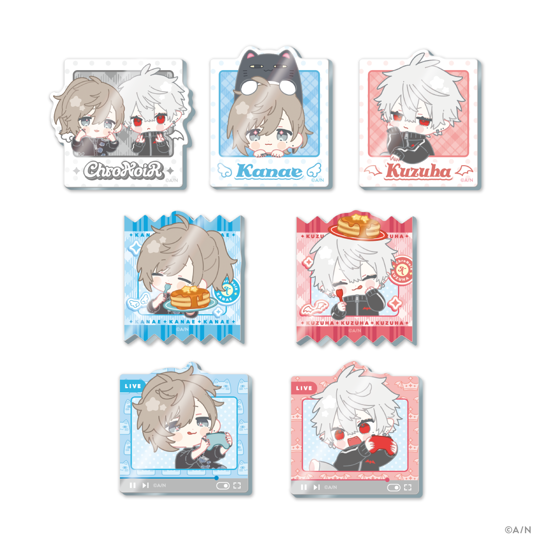 [Pre-order] Nijisanji 【ChroNoiR 8th】アクリルマグネット