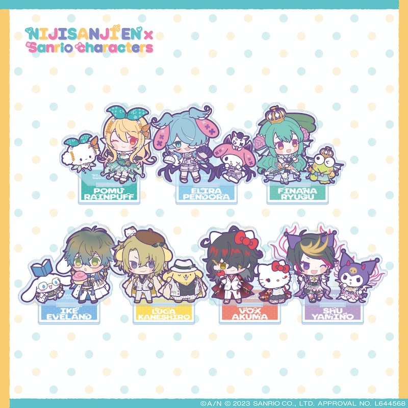 「現貨」Nijisanji EN x Sanrio characters 周邊商品