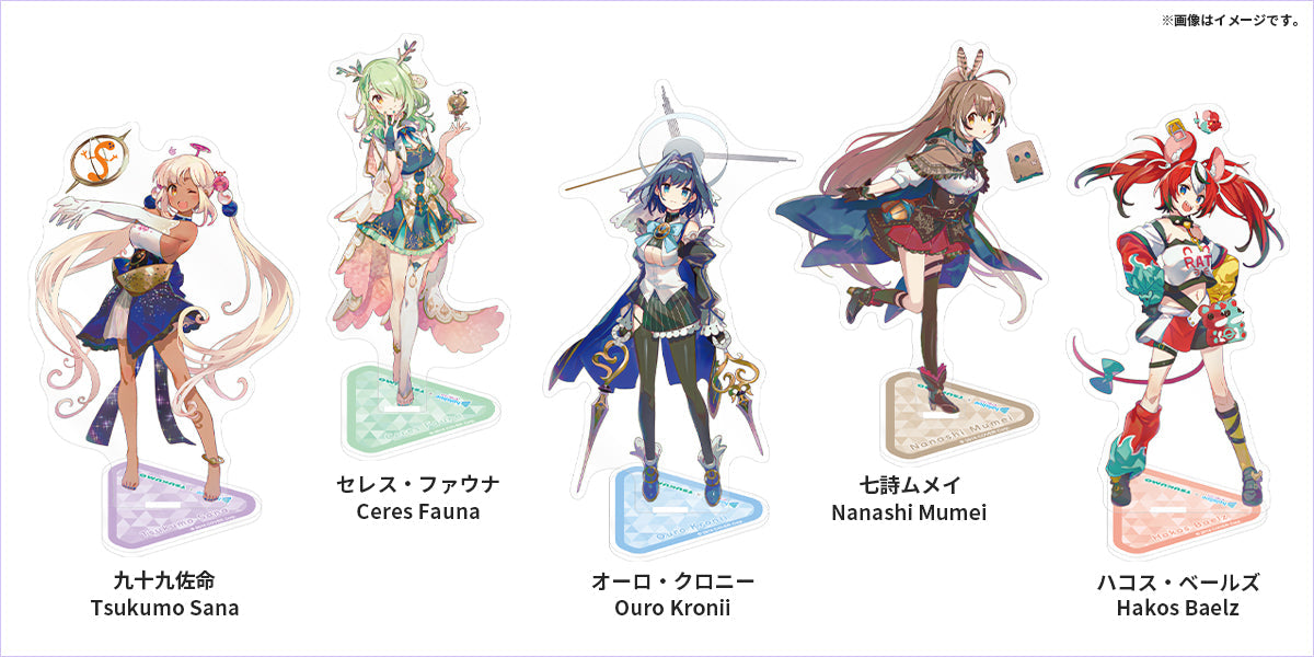 [In-stock]  hololive ID + English Council- x TSUKUMO - Acrylic Stand