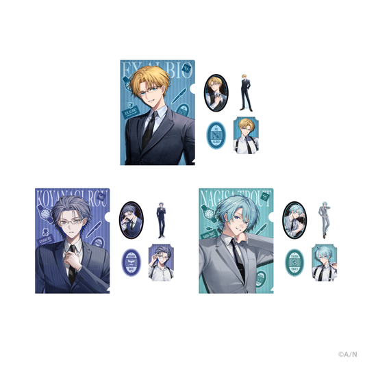 [Pre-order] Nijisanji 【Suit Up,New Life.】A4 Folder + Sticker Se