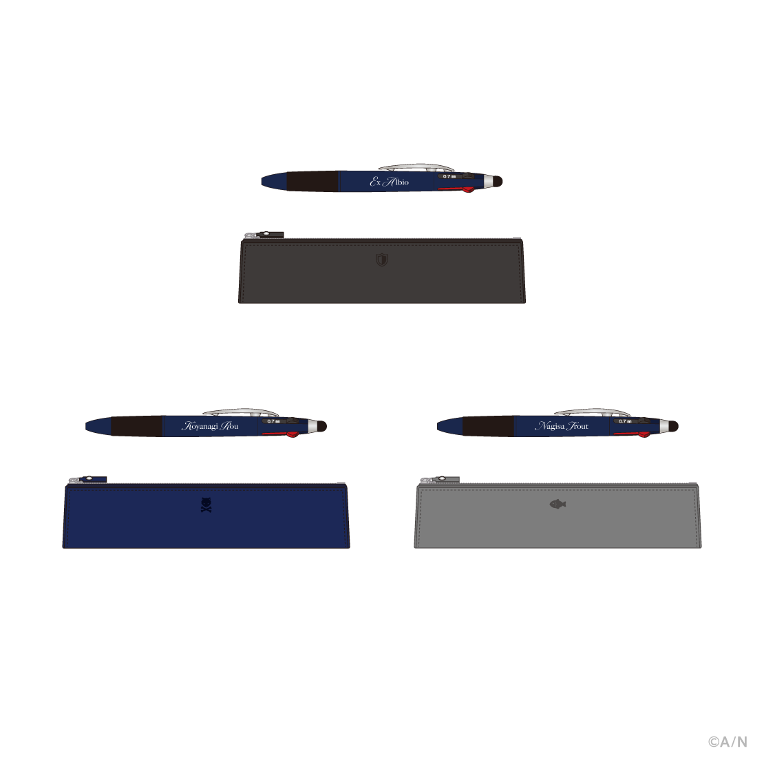 [Pre-order] Nijisanji 【Suit Up,New Life.】Pen & Pen Case