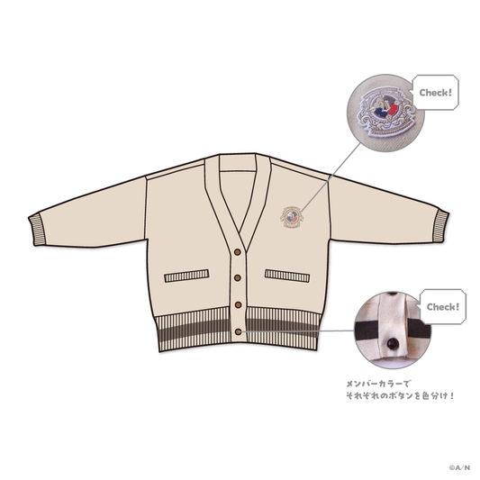 [Pre-order] Nijisanji [School Voltation] Jacket