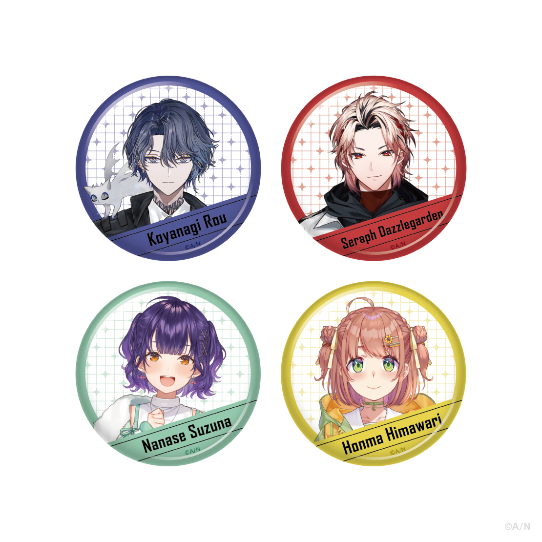 [預訂] Nijisanji 【Another Style Goods vol.1】缶バッジ (徽章) [NIJISANJI Official Store 6th Anniversary]