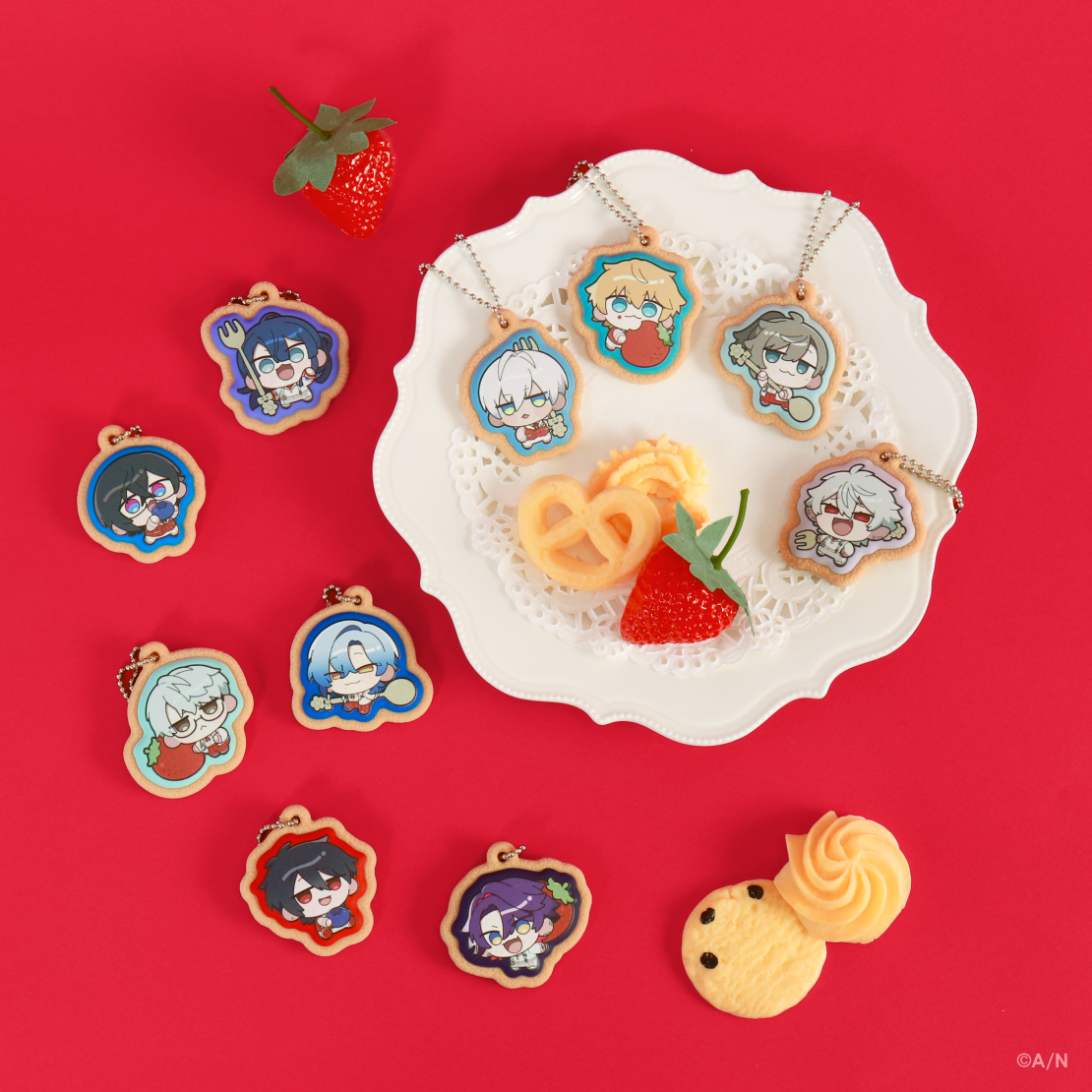 [Pre-order] Nijisanji 【Nijisanji 8th】キーホルダー (Keychain) Berry Crown
