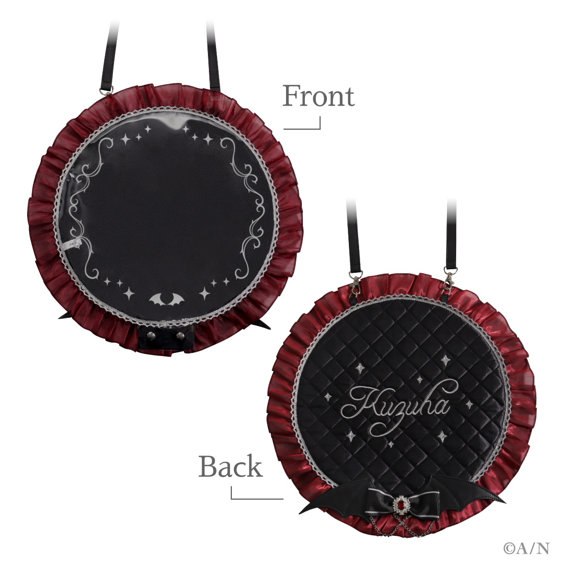 [Pre-order] Nijisanji 【葛葉 ワンマン LIVE】うちわケースショルダー(Hand Fan Box  with Shoulder Strap)【Kuzuha One-Man Live Bloody Alexandrite】