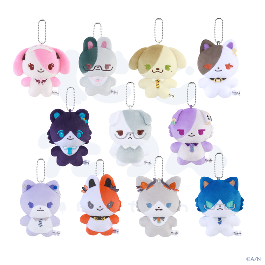 [預訂] Nijisanji 【にじたうん 8ちょうめ】ぬいぐるみマスコット(NIJI town 公仔鑰匙扣) [NIJISANJI Official Store 6th Anniversary]