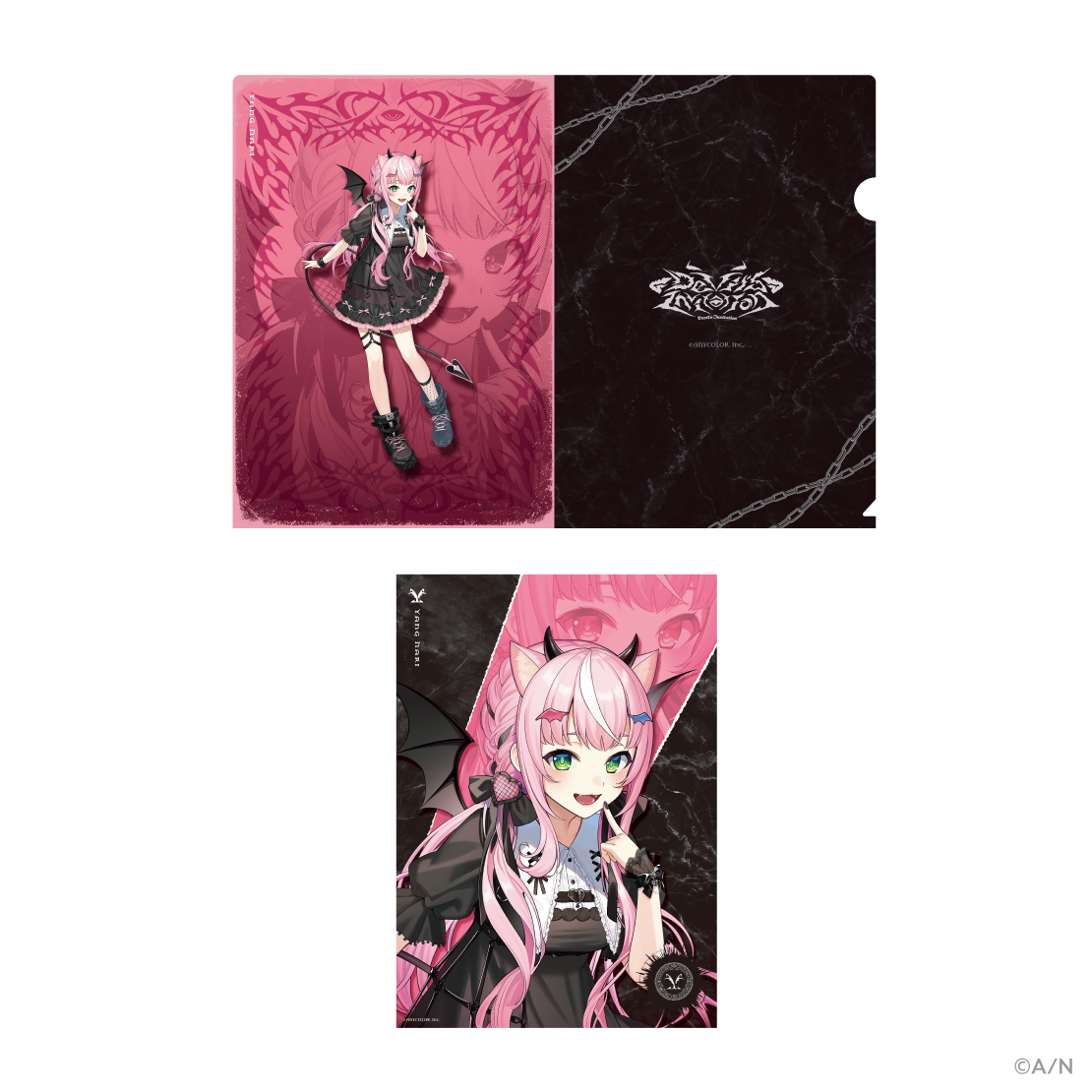 [預訂] Nijisanji 【Devil's Invitation】クリアファイル＆ミニポスター(透明資料夾&迷你海報)