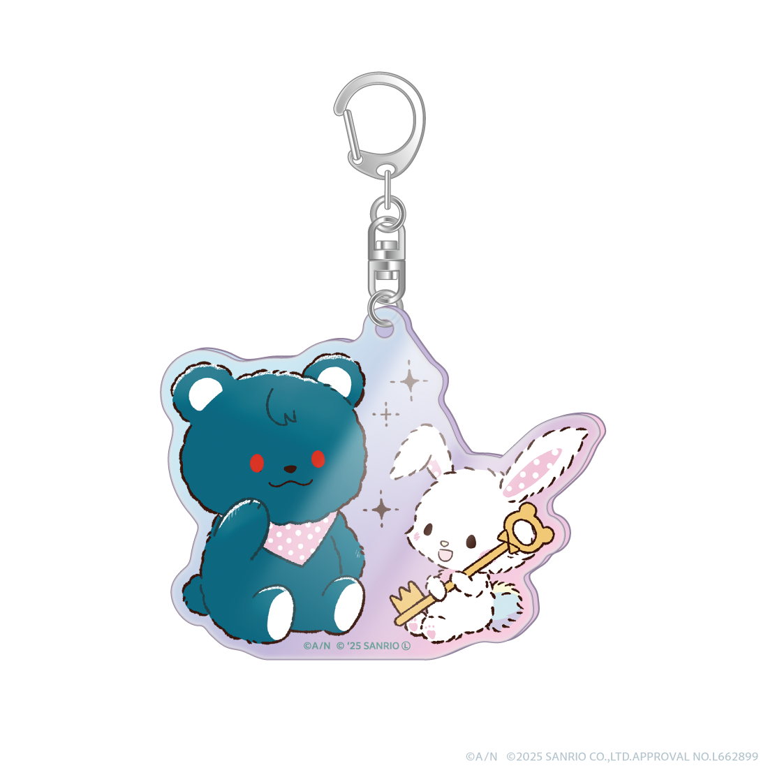 [Pre-order] Nijisanji 【3SKM×サンリオキャラクターズ】Aurora Acrylic Keychain