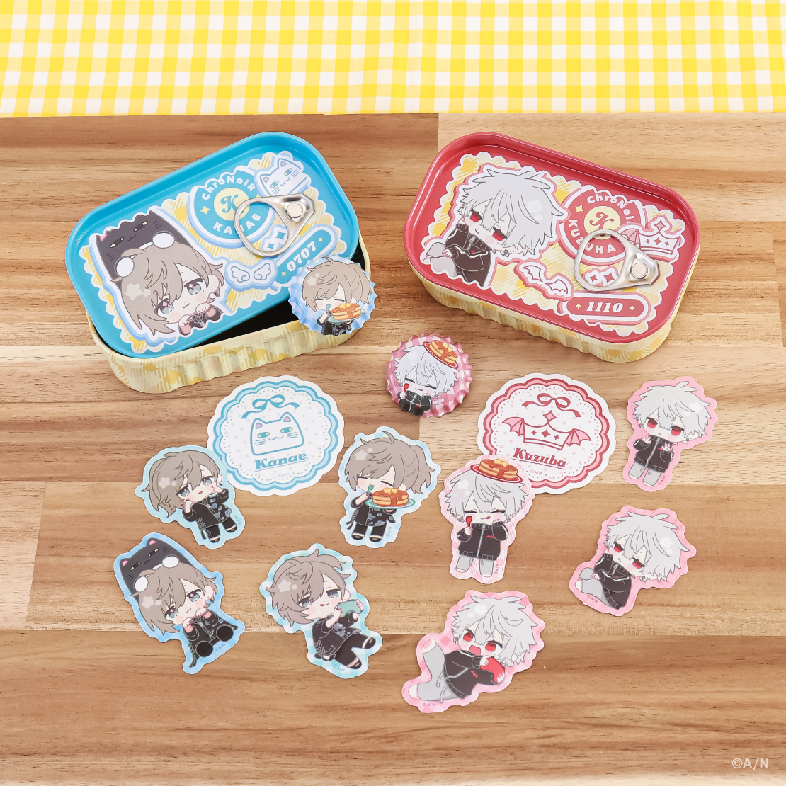 [Pre-order] Nijisanji 【ChroNoiR 8th】ミニブリキ缶セット (套裝)