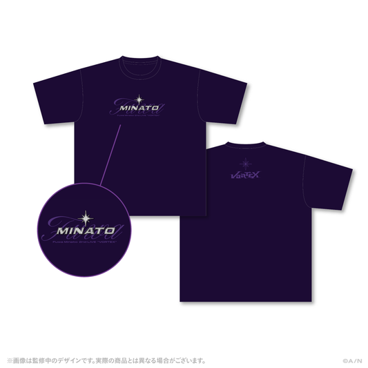 [預訂] Nijisanji 【不破湊 2nd LIVE “VORTEX”】Tシャツ (T恤)