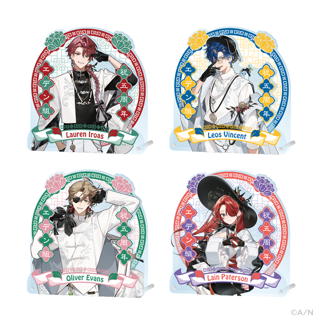 [Pre-order] Nijisanji 【エデン組 5th】Double-layer Acrylic Panel