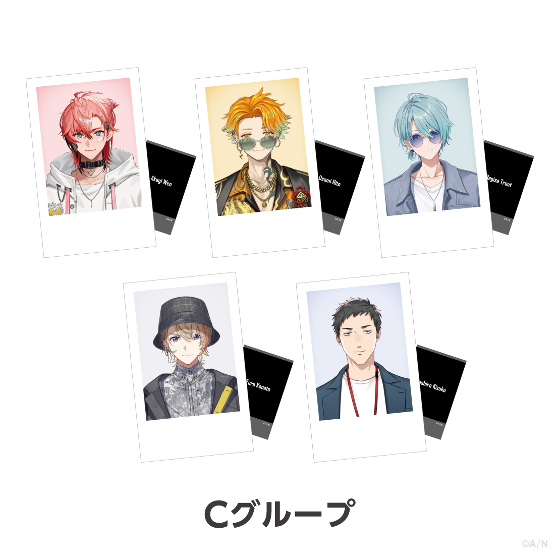 [預訂] Nijisanji 【Another Style Goods vol.1】ランダムチェキ風カード Cグループ(隨機拍立小卡 C組) [NIJISANJI Official Store 6th Anniversary]