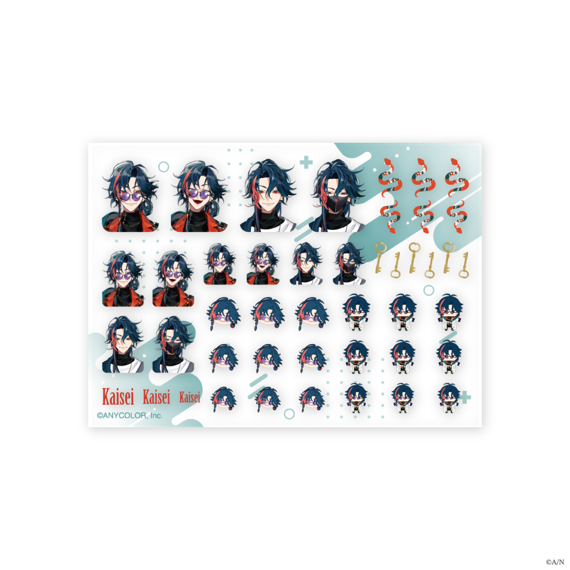 [Pre-order] Nijisanji 【にじネイル Shiny】Stickers