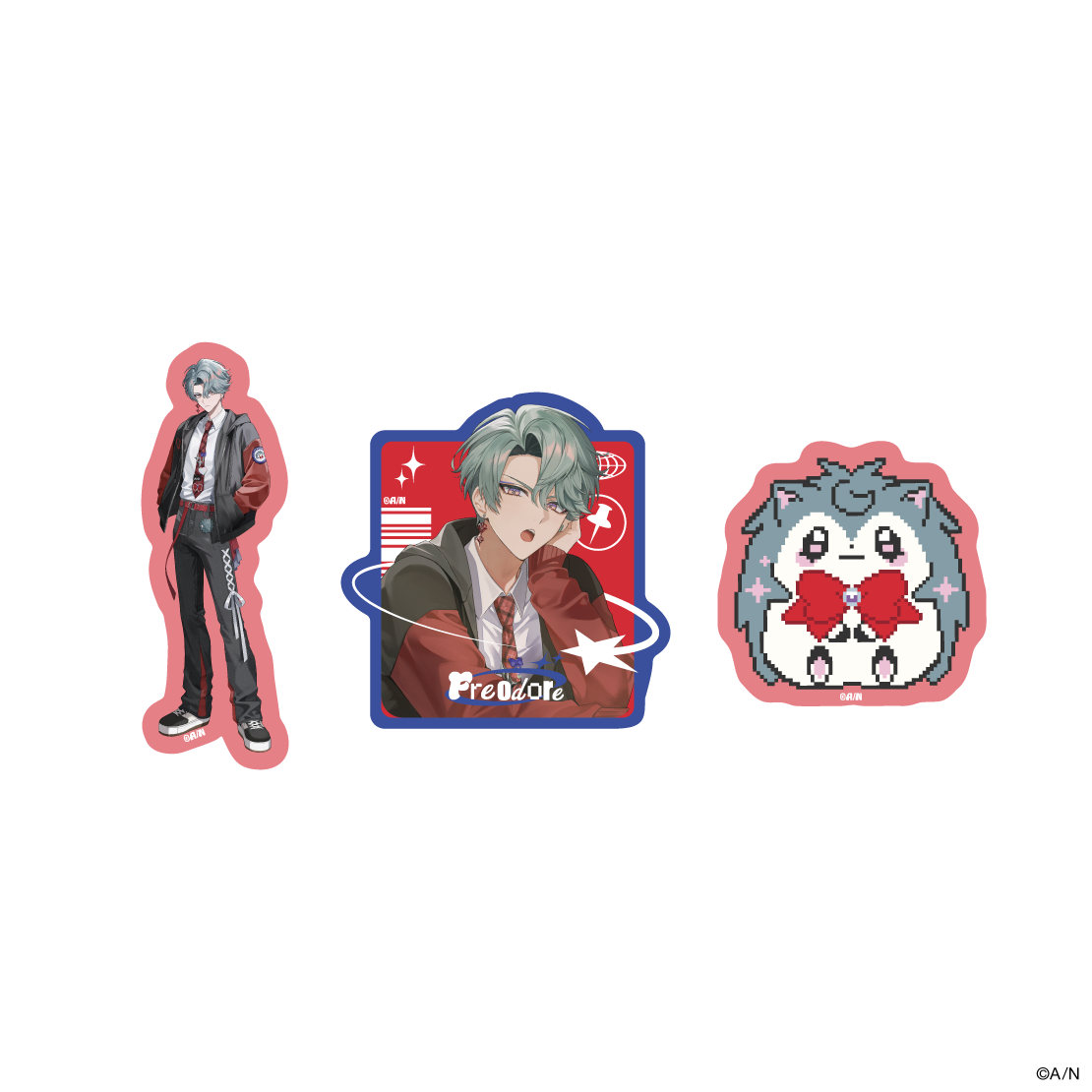 [Pre-order] Nijisanji 【BY THE HEARTBEAT】Sticker set