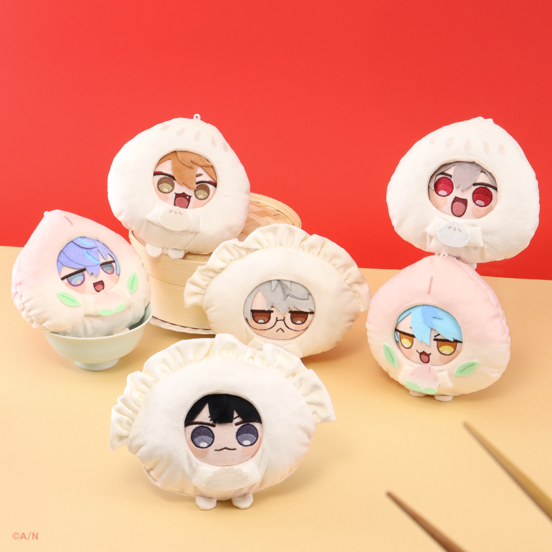 [Pre-order] Nijisanji 【YumYum! for Nijimarutto】Dim Sum Shirt
