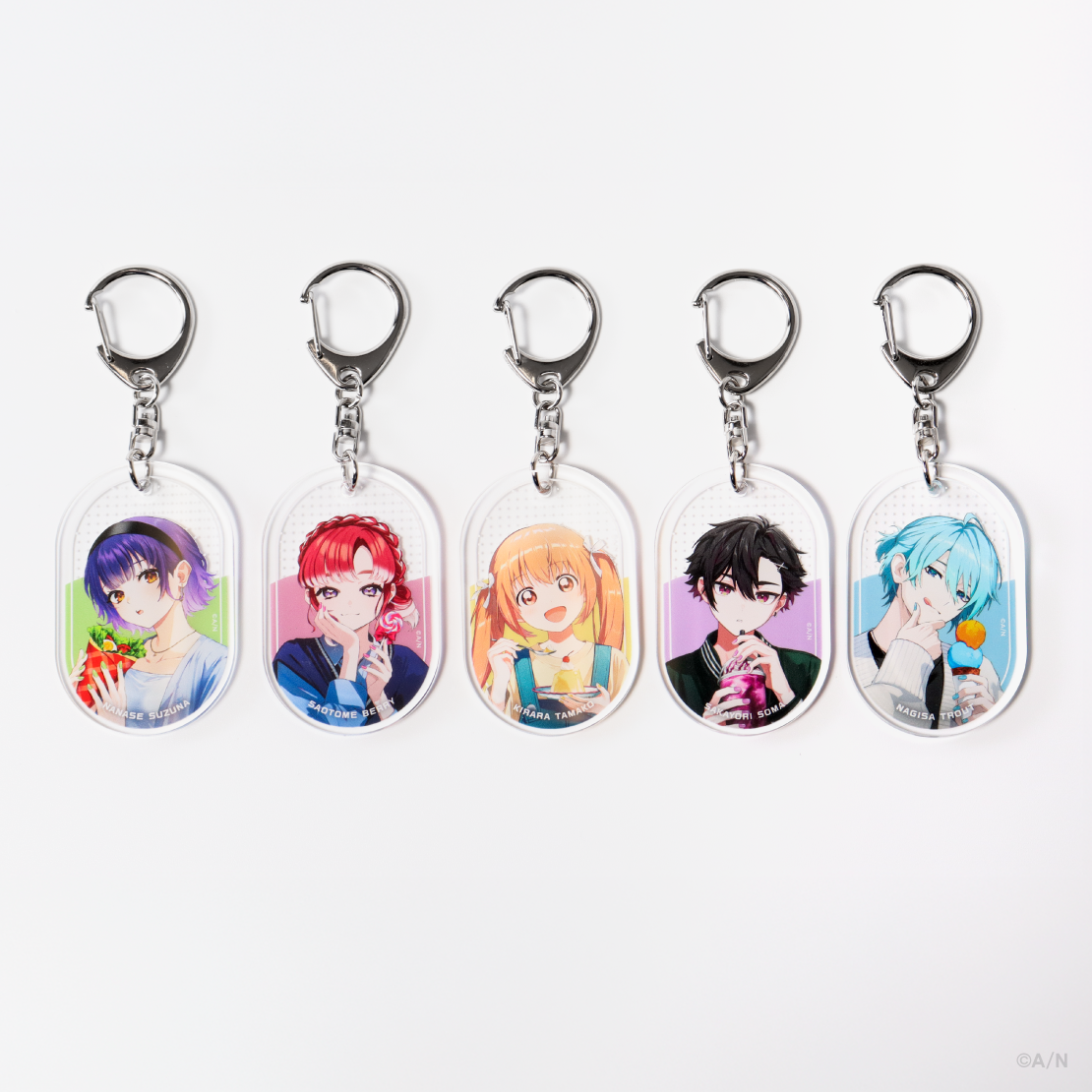 [Pre-order] Nijisanji 【にじネイル Sugar】Random acrylic keychain