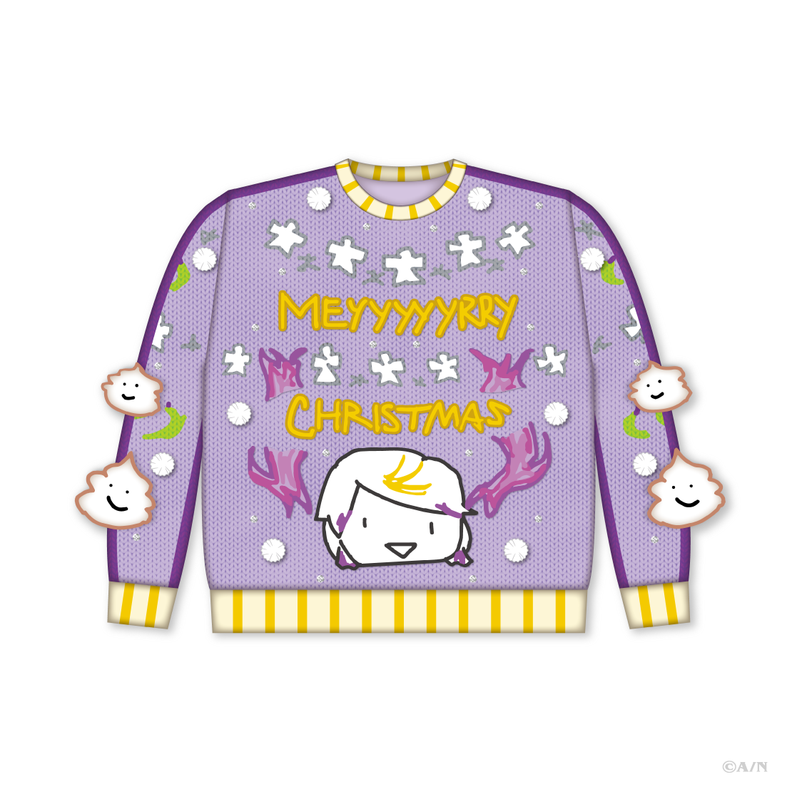 [預訂] Nijisanji 【Christmas Wear 2026】セーター(毛衣(附聖誕賀卡)) 闇ノシュウ (Shu Yamino)
