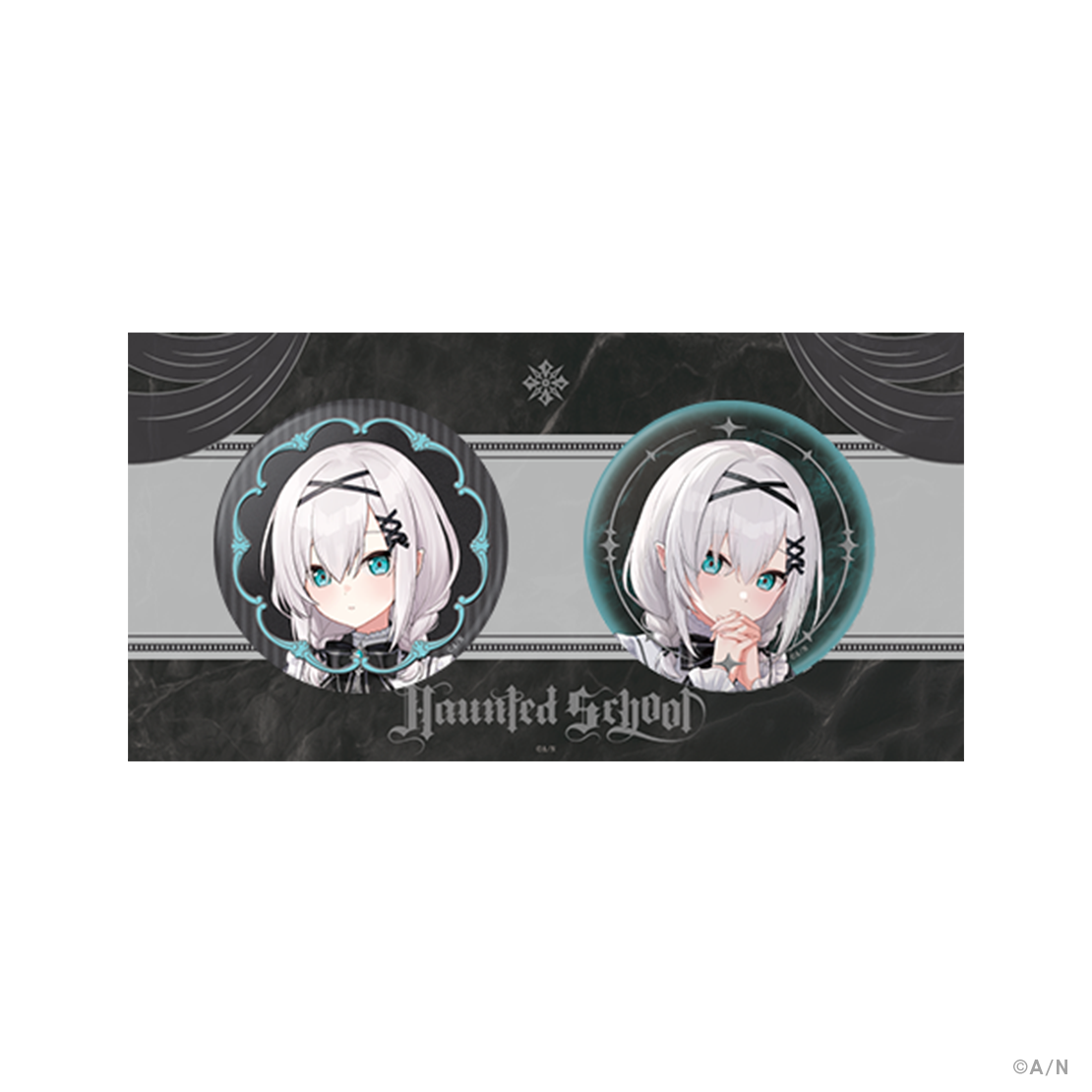 [Pre-order] Nijisanji 【Haunted School】缶バッジ (徽章)セット