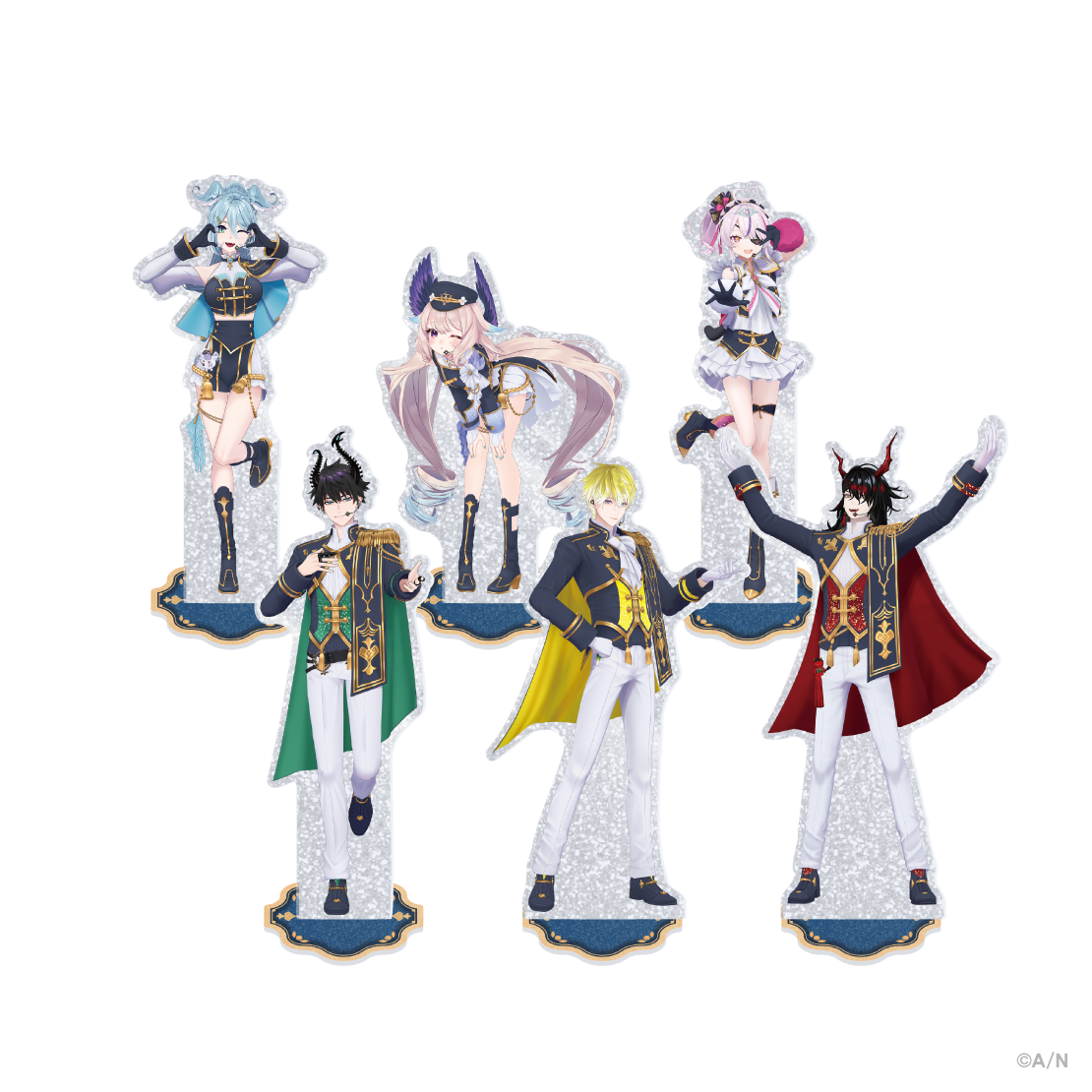 [預訂] Nijisanji 【共通衣装3Dグッズ vol.5】ラメアクリルスタンド (壓克力立牌)