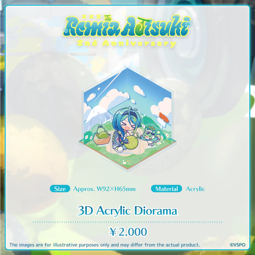 「預訂」VSPO 青月レミア(Remia Aotsuki) 2周年記念2026