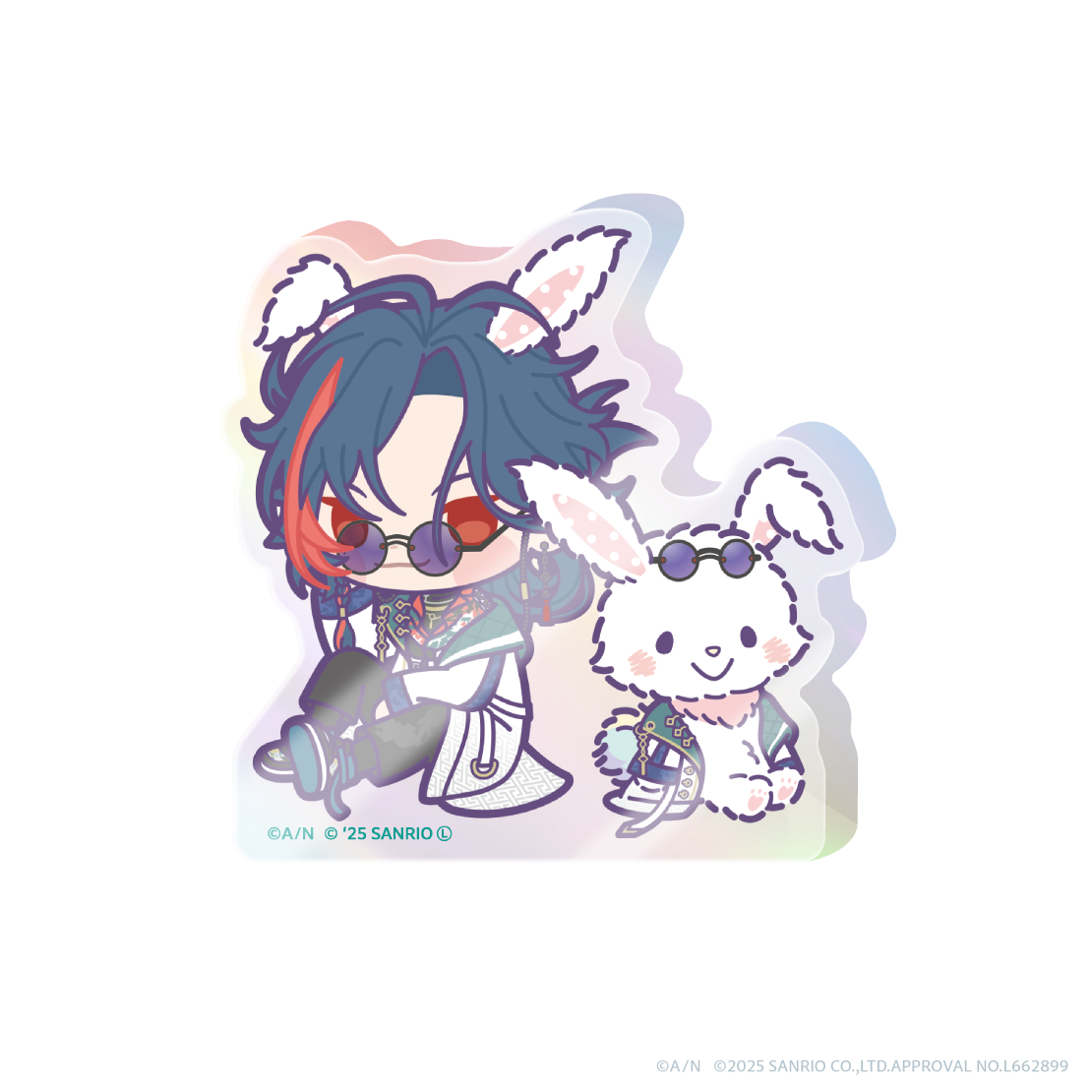 [Pre-order] Nijisanji 【3SKM×サンリオキャラクターズ】Mini Acrylic Brick