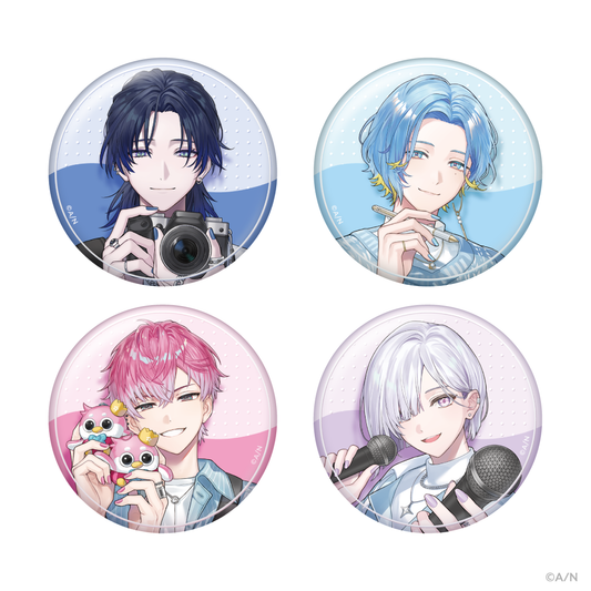 [Pre-order] Nijisanji 【にじネイル Fresh】Random Glitter Badge