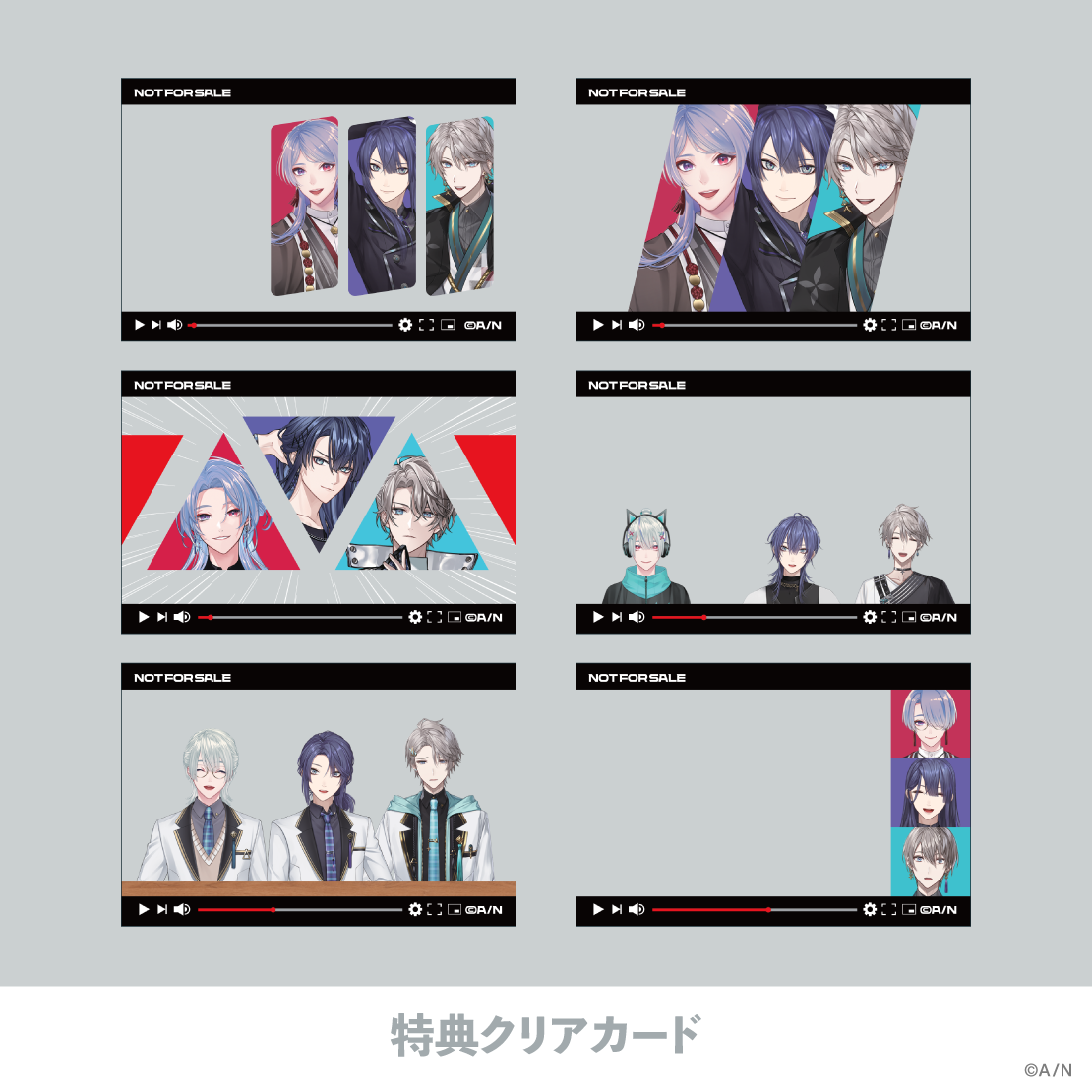 [預訂] Nijisanji 【VΔLZ 6th】ギフトセット (禮品套裝) 甲斐田晴 (Kaida Haru)