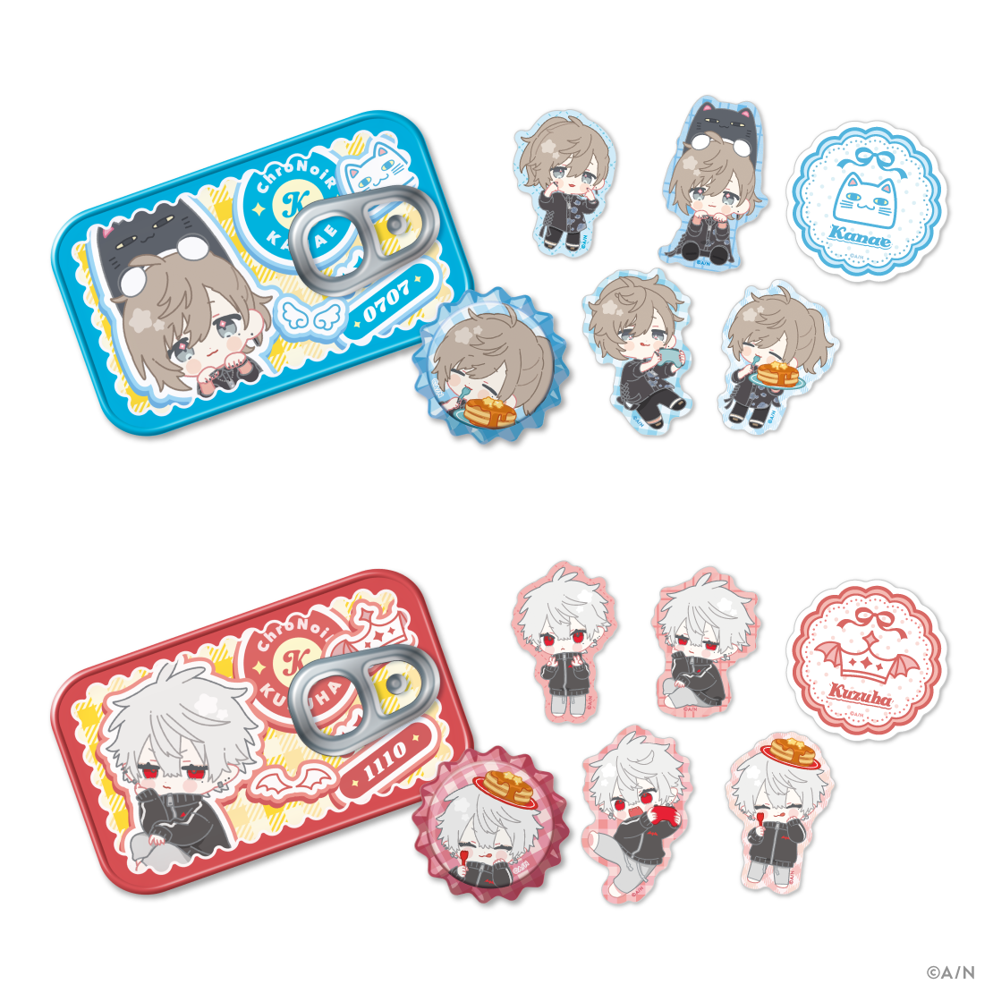 [Pre-order] Nijisanji 【ChroNoiR 8th】ミニブリキ缶セット (套裝)