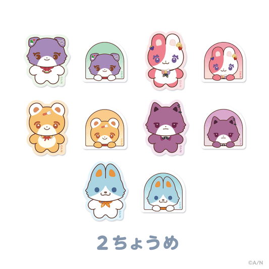 [Pre-order] Nijisanji 【にじたうんぐっず いち】Random Stickers 2