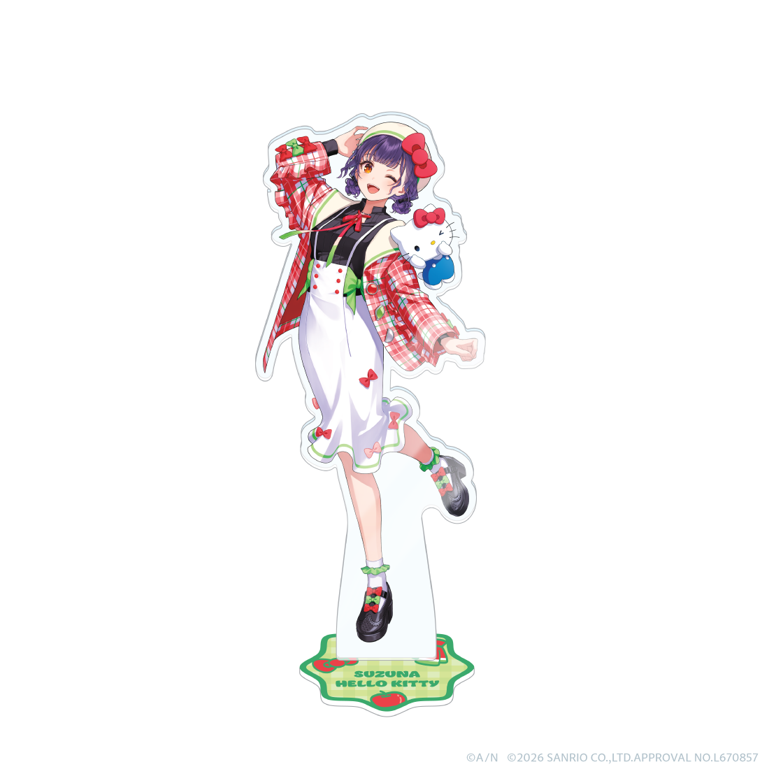 [預訂] Nijisanji 【Speciale×サンリオキャラクターズ】アクリルスタンド (壓克力立牌)