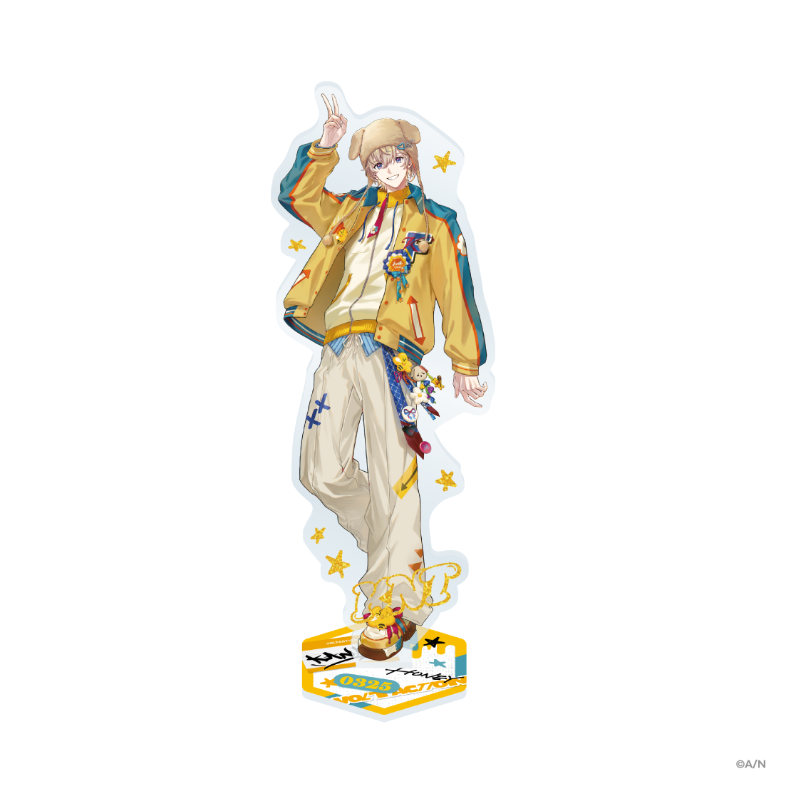 [Pre-order] Nijisanji 【VOLTACTION 2nd LIVE】箔押しアクリルスタンド (Acrylic Standee)