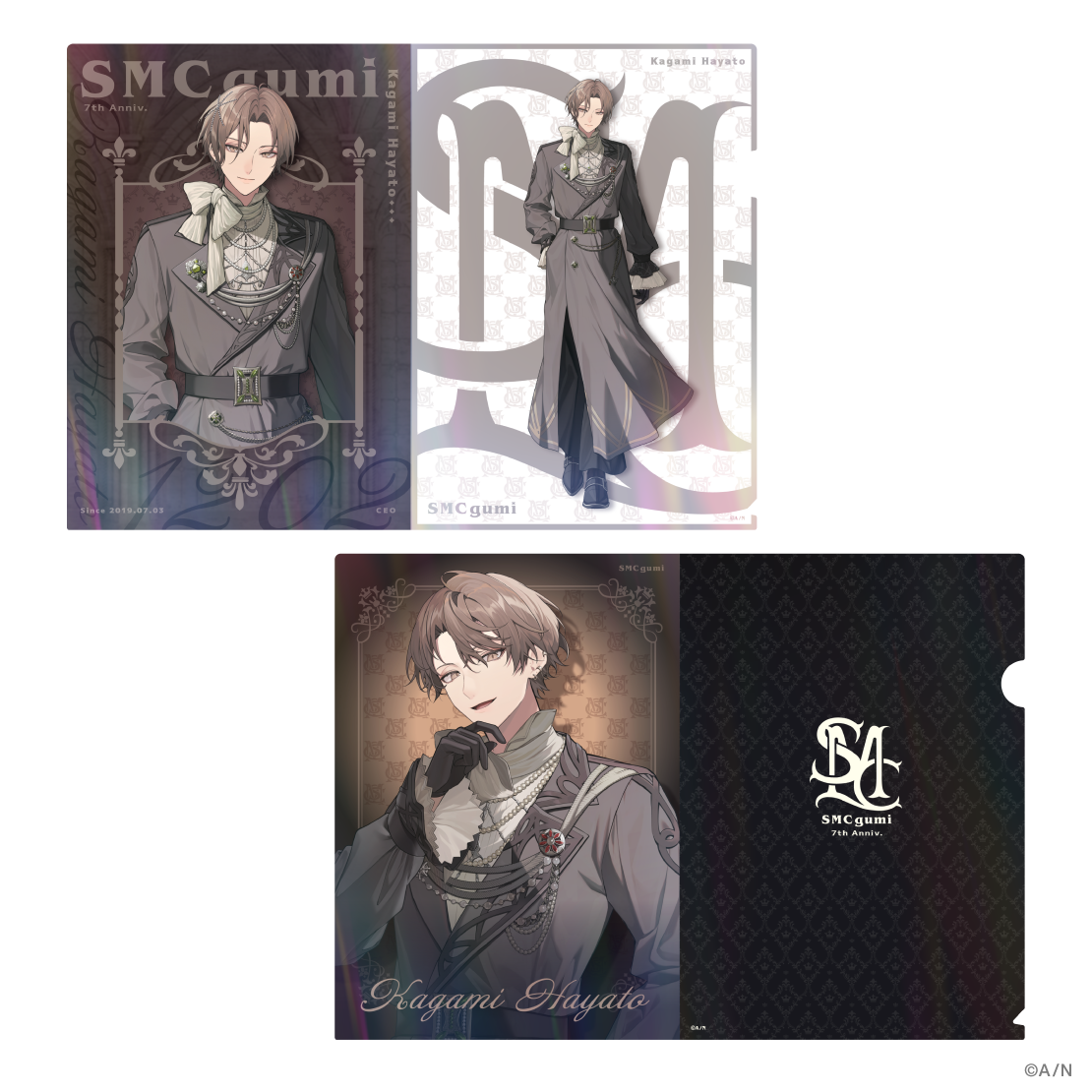 [Pre-order] Nijisanji 【SMC組 7th】Aurora Transparent Folder