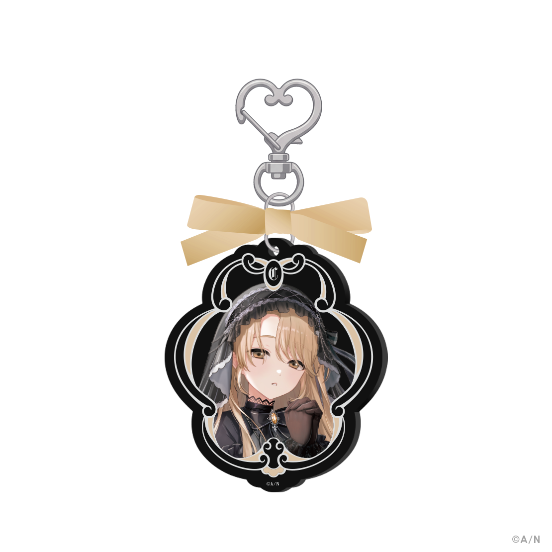 [Pre-order] Nijisanji 【Haunted School】リボンアクリルキーホルダー (鑰匙圈)