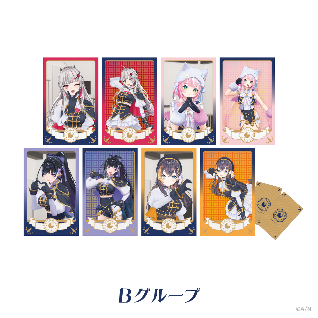 [預訂] Nijisanji 【共通衣装3Dグッズ vol.6】ランダムチェキ風カード Bグループ(隨機卡 B組) [NIJISANJI Official Store 6th Anniversary]
