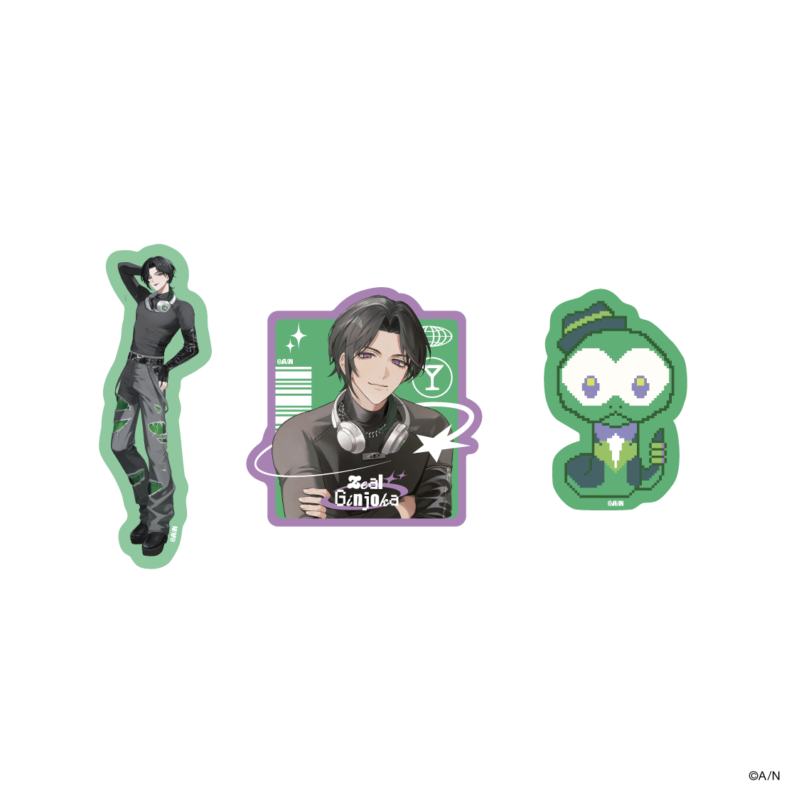 [Pre-order] Nijisanji 【BY THE HEARTBEAT】Sticker set