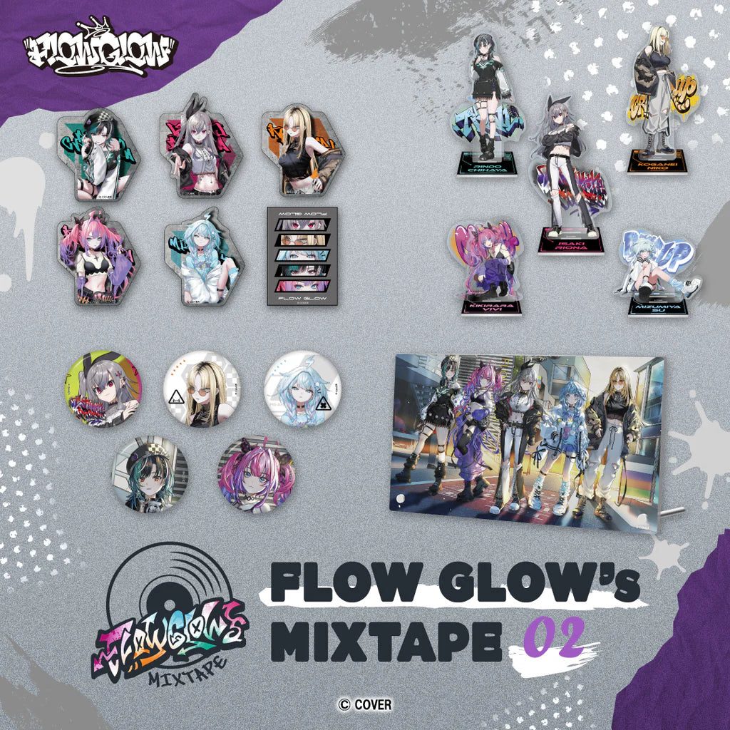 「預訂」Hololive FLOW GLOW's MIXTAPE 02