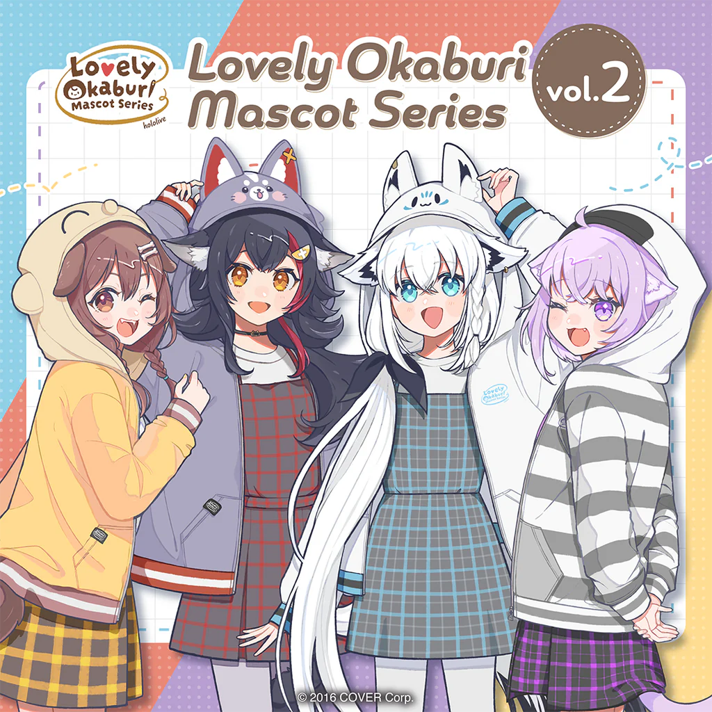 「預訂」Hololive Lovely Okaburi Mascot Series vol.2
