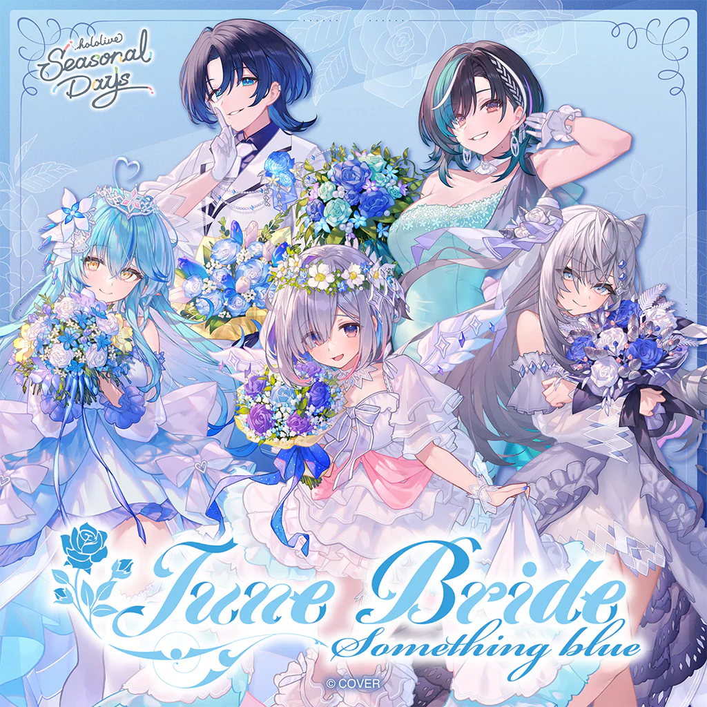 「預訂」Hololive Seasonal Days 『ジューンブライド ～Something blue～』June Bride周邊
