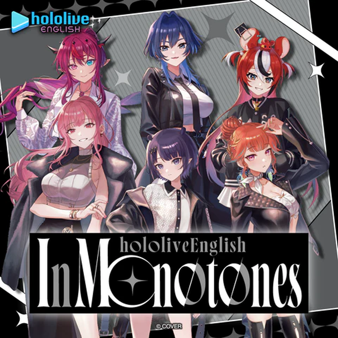 「預訂」 Hololive English In Monotones 通販周邊