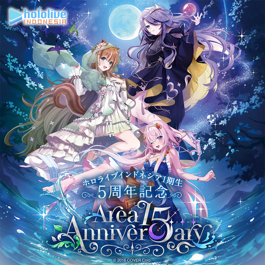 「預訂」hololive Indonesia 1期生 5周年記念「AREA15 Anniver5ary」