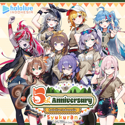 「預訂」hololive Indonesia 5周年記念「5yukuran」