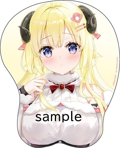 [In-stock]   [C101]  Hololive Tsunomaki Watame 角巻わため  mouse pad