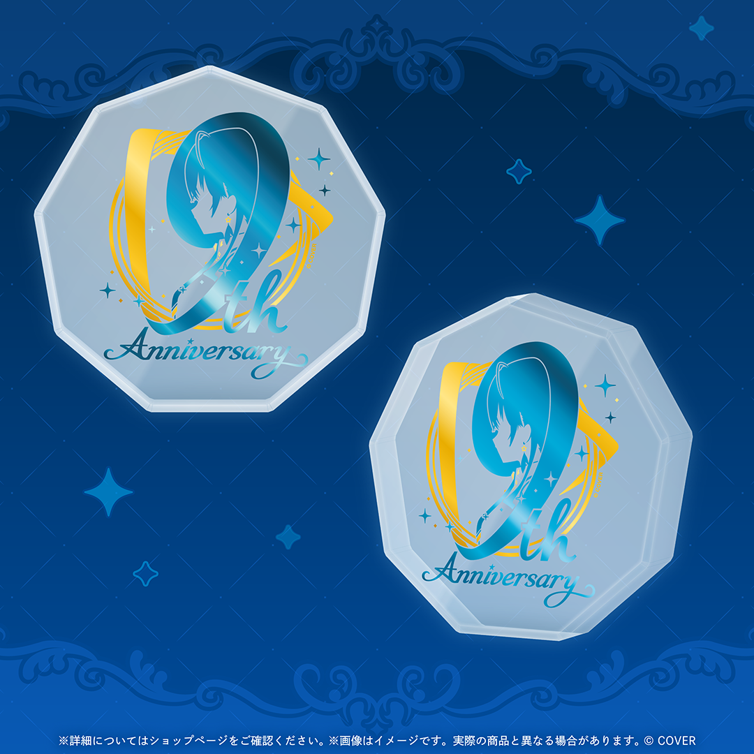 [預訂]hololive ホロライブ プロダクション 9周年記念 -亞克力擺設