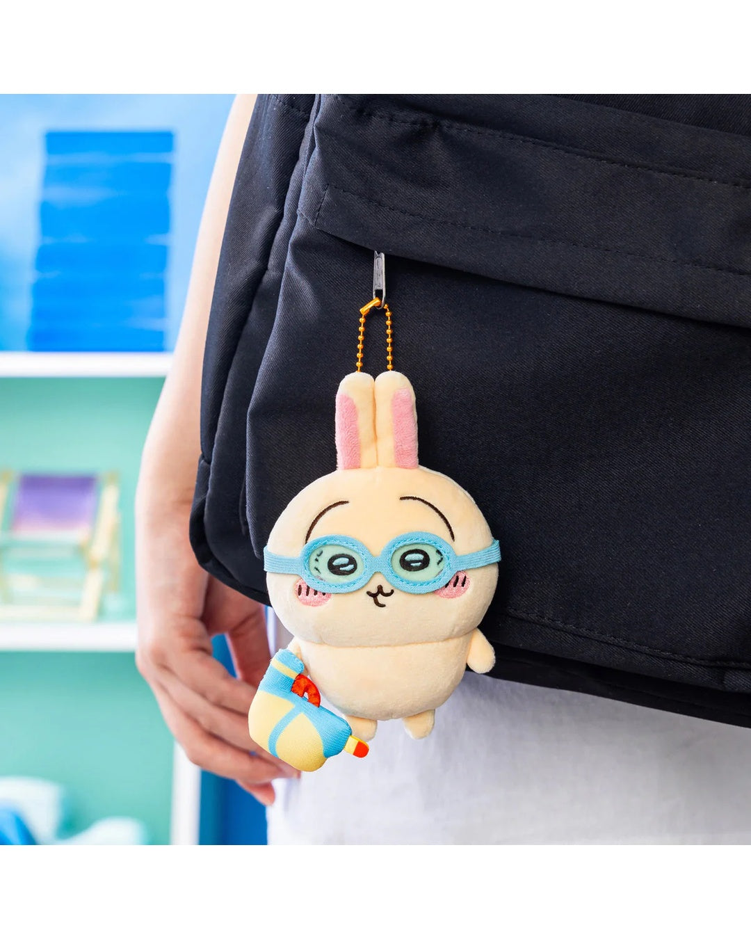 「現貨」 Chiikawa 泳鏡兔兔掛飾公仔