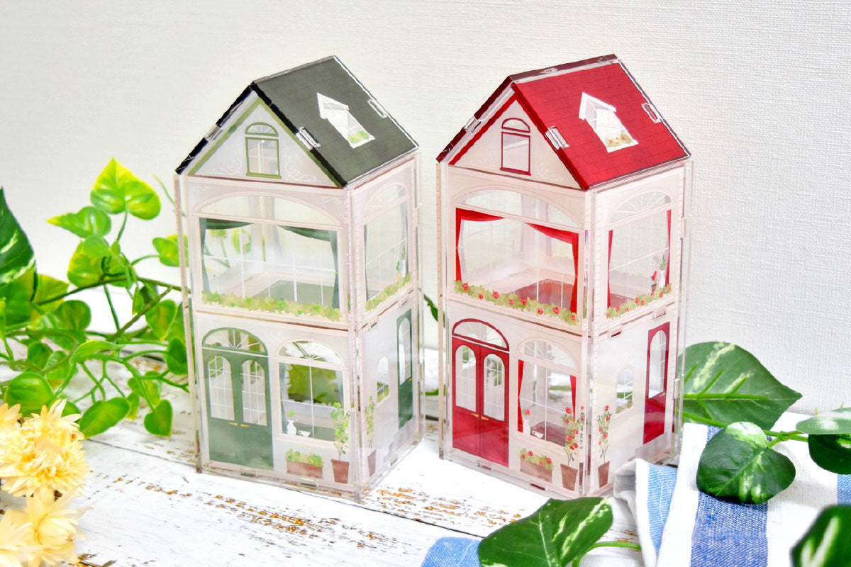[In-stock]  [Fukuya] -House style Display Box (Q stand/~ 8cm Doll)